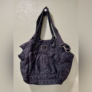 Marc Jacobs Black Quilted Baby Bag